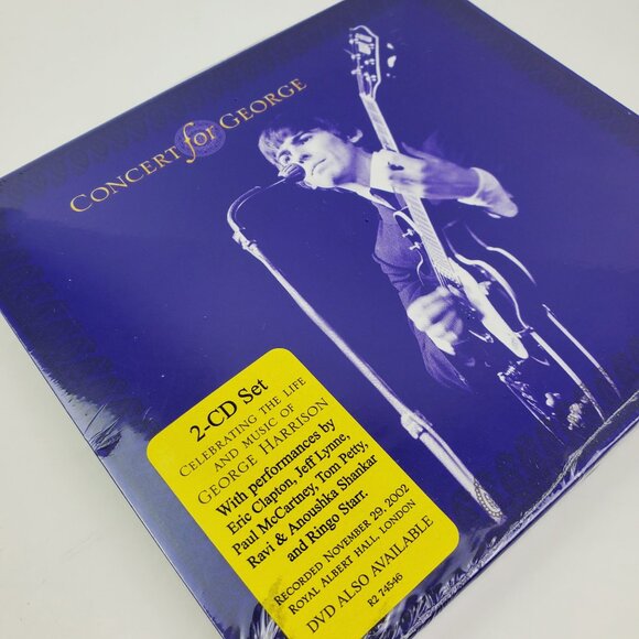 Concert For George (Harrison of Beatles) 2 Disc CD Set 2003 Sealed - Picture 8 of 10